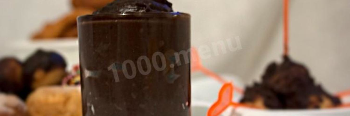 Шоколадный крем для торта