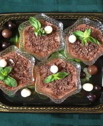 Шоколадный крем из манной крупы