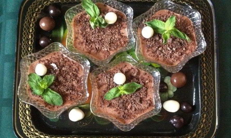 Рецепт шоколадного крема из манной крупы