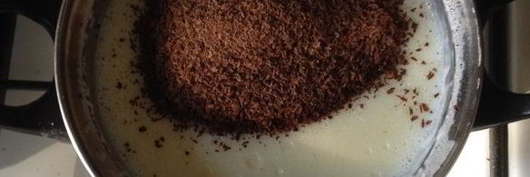 шоколадный крем из манной крупы