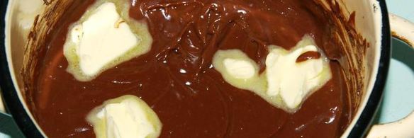 шоколадный заварной крем