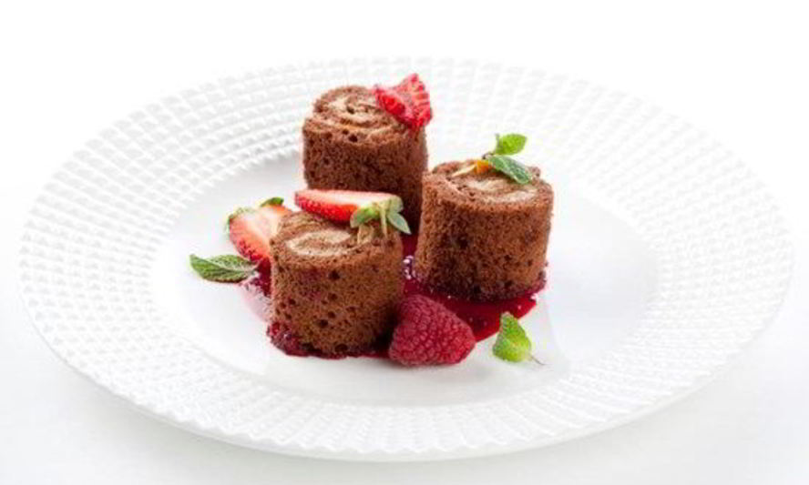 Рецепт шоколадных рулетиков с кремом из шоколадной рикотты unagrande