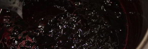 тонкие бисквитные коржи с жимолостью и сливочным кремом