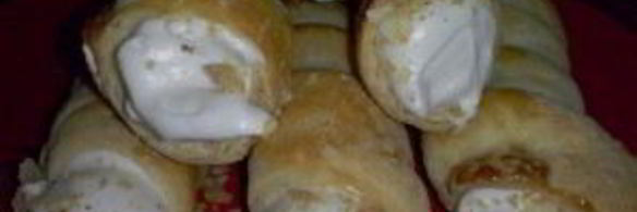 трубочки с белковым заварным кремом