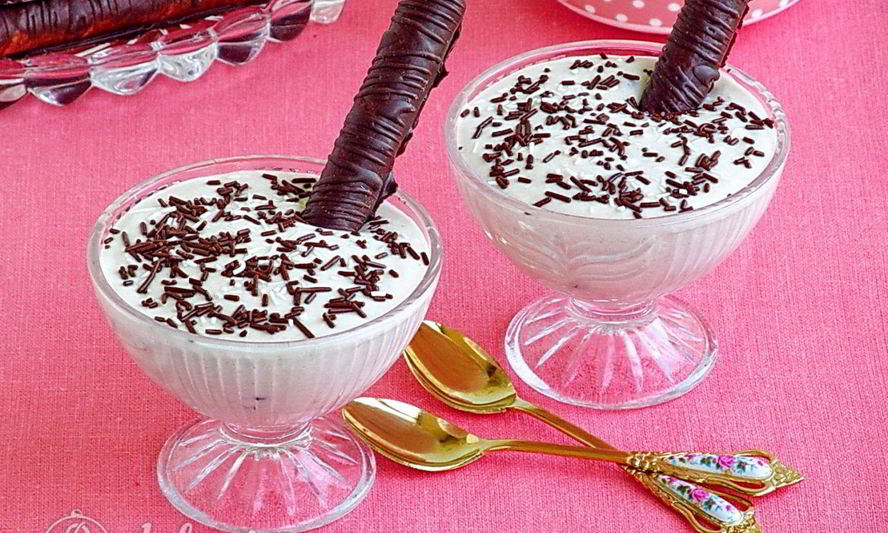 Рецепт творожно-бананового крем