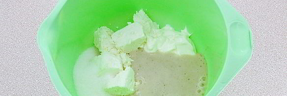 творожно-банановый крем