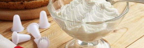 творожный крем для торта