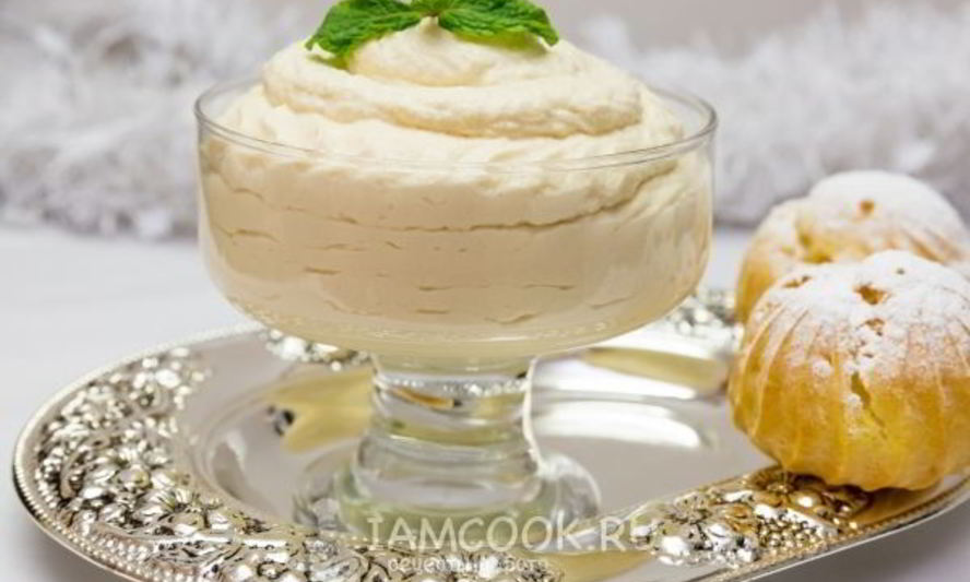 Рецепт творожного крема с кофе