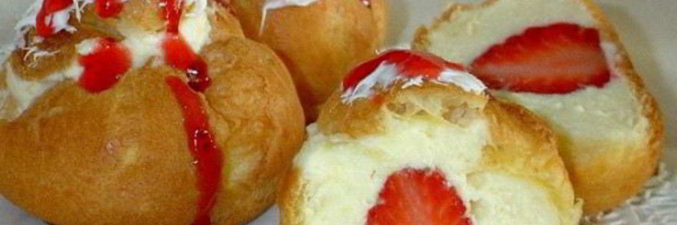 Творожный заварной крем