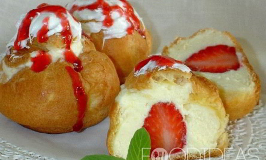 Рецепт творожного заварного крема