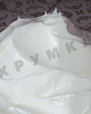 Ванильный крем из сгущенки с белым шоколадом