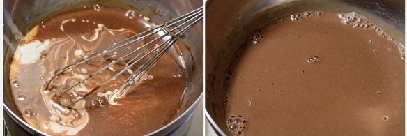 взбитый шоколадный крем-ганаш