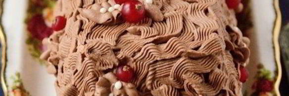 взбитый шоколадный крем-ганаш