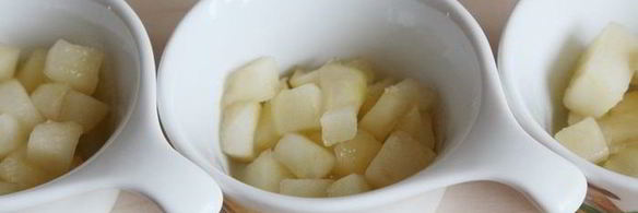 яблочный крем-брюле