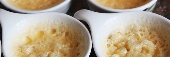 яблочный крем-брюле