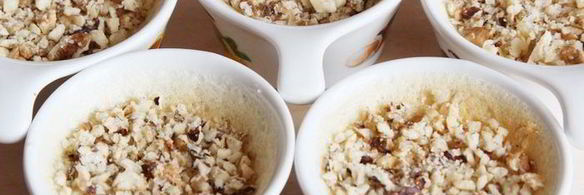 яблочный крем-брюле