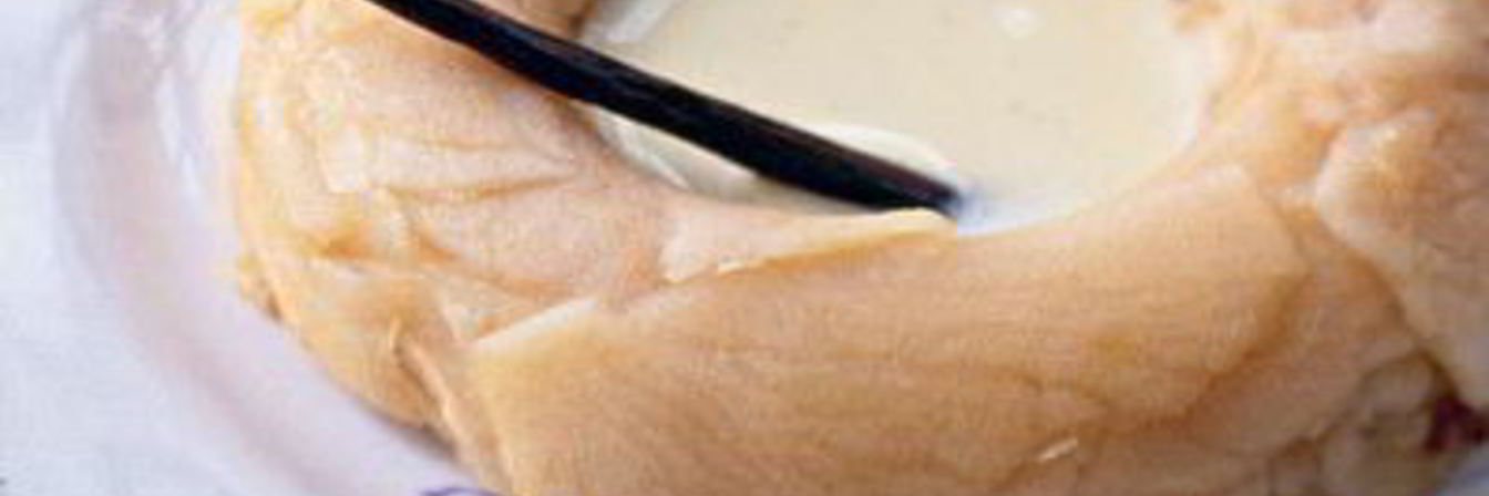 Яблоки с английским кремом