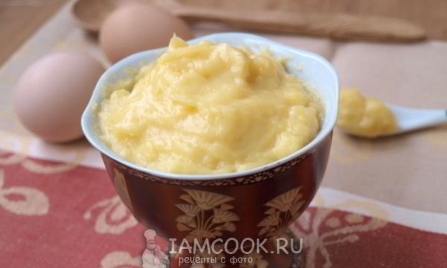 Рецепт заварного крема для торта