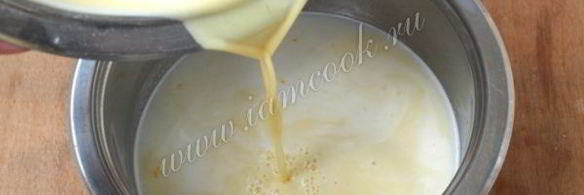 заварной крем для торта