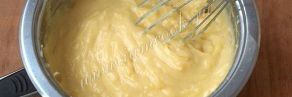 заварной крем для торта