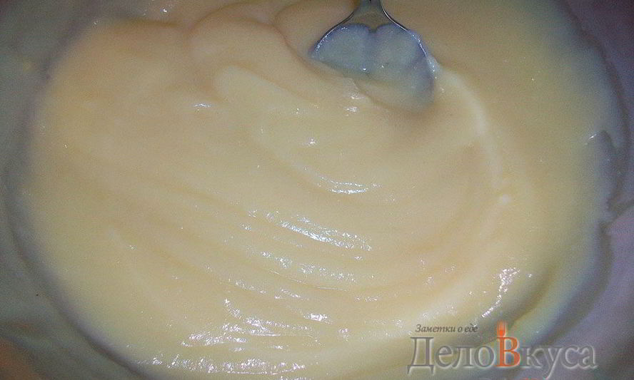 Рецепт заварного крема на молоке