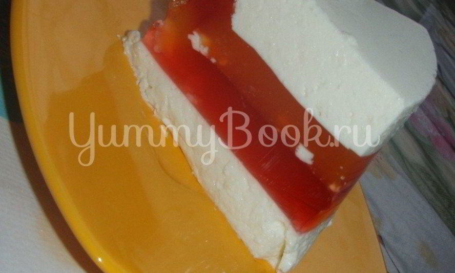 Рецепт молочно-желейного слоеный десерт