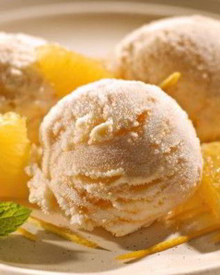 Апельсиновое мороженое