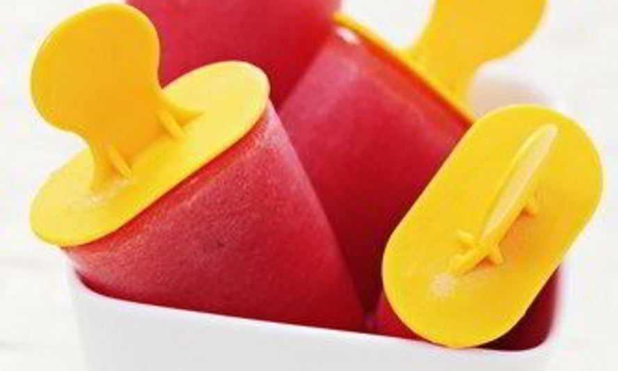 Рецепт арбузного мороженого с клубникой