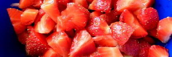 бананово-клубничное мороженое