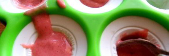 бананово-клубничное мороженое