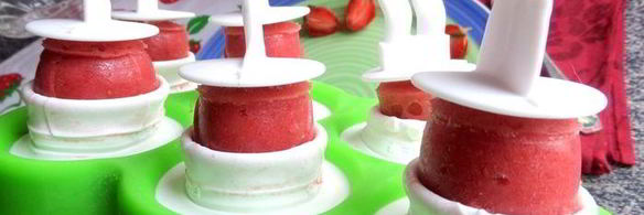 бананово-клубничное мороженое