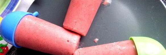 бананово-клубничное мороженое