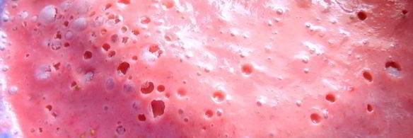 бананово-клубничное мороженое