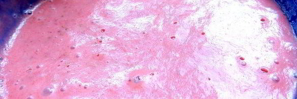 бананово-клубничное мороженое