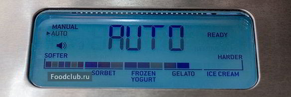 черничное мороженое