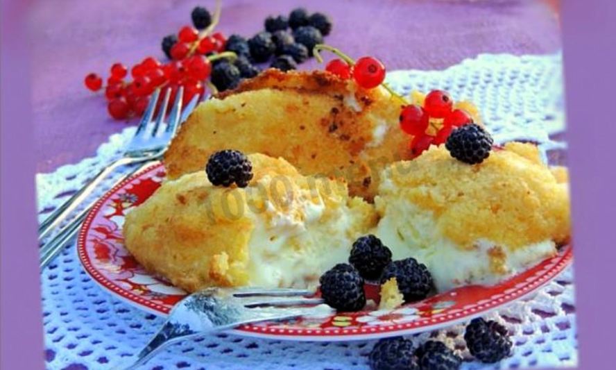 Рецепт десерта горячее мороженое