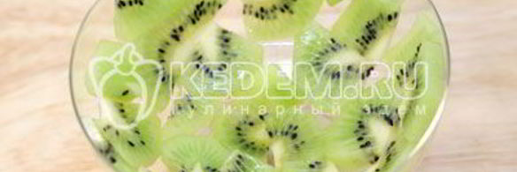 десерт из мороженого киви