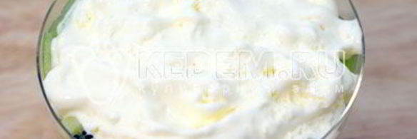 десерт из мороженого киви