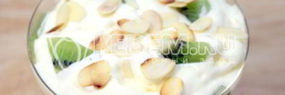 десерт из мороженого киви