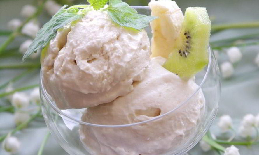 Рецепт детского бананового мороженого