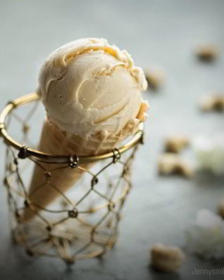 Домашнее ореховое мороженое с кешью