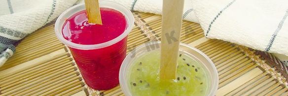 домашние мороженое фруктовый лед в блендере