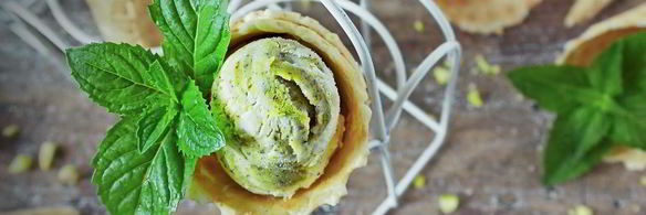 фисташковое мороженое