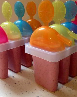 Фруктовое мороженое из йогурта