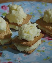 Йогуртовое мороженое с ананасом