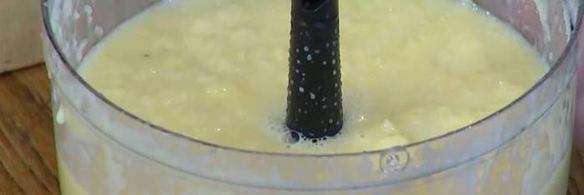 йогуртовое мороженое с ананасом