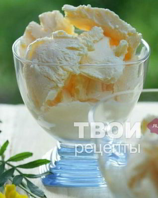 Карамельное мороженое