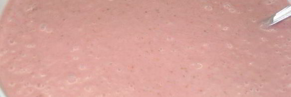 клубничное мороженое на сгущенном молоке