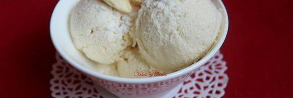 кокосово-миндальное мороженое рафаэлло