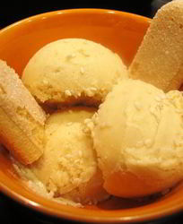 Кунжутное мороженое